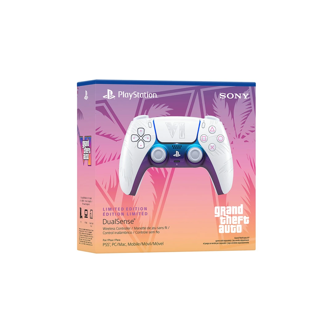 PS5 DUALSENSE GRAND THEFT AUTO VI WHITE - 7