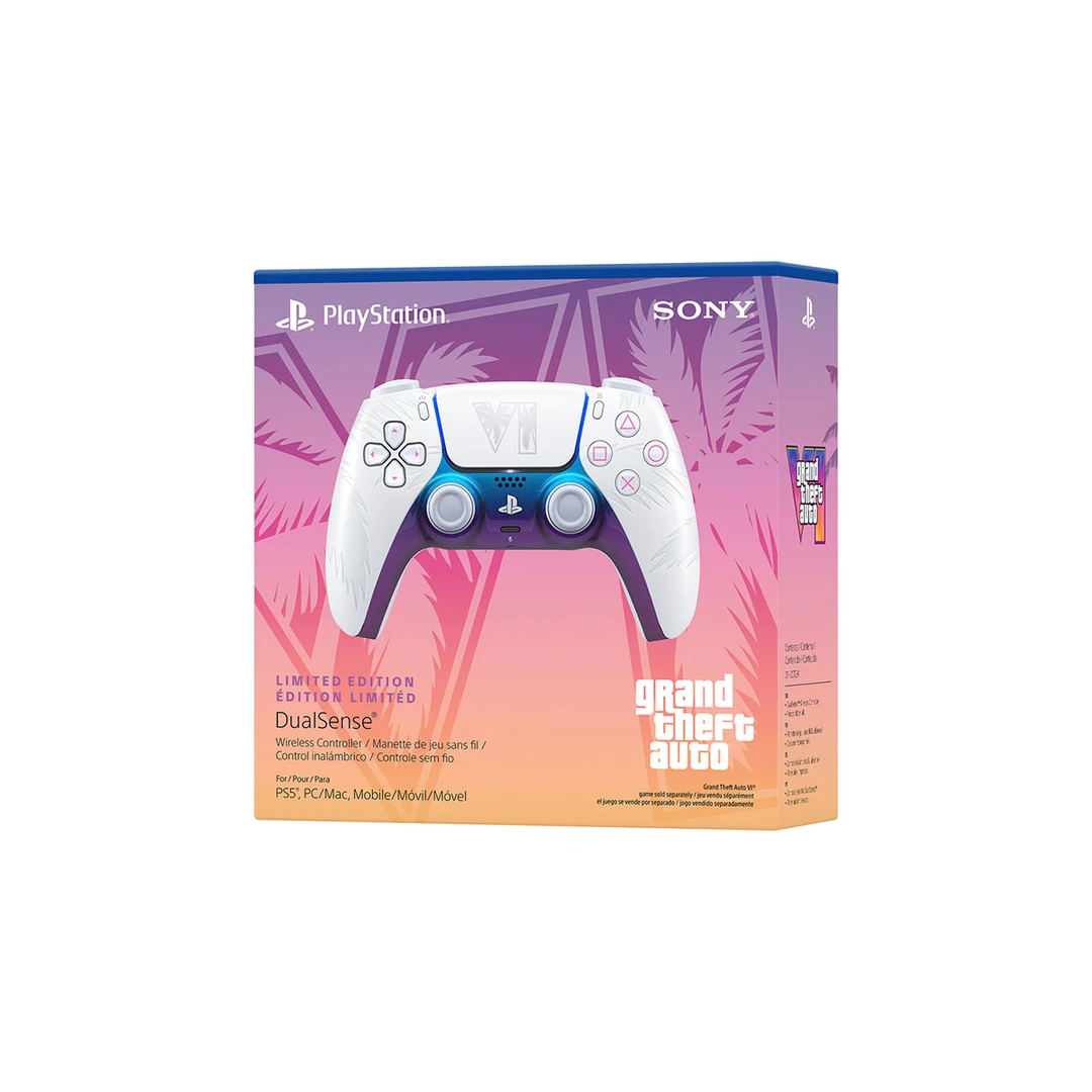 PS5 DUALSENSE GRAND THEFT AUTO VI WHITE - 8