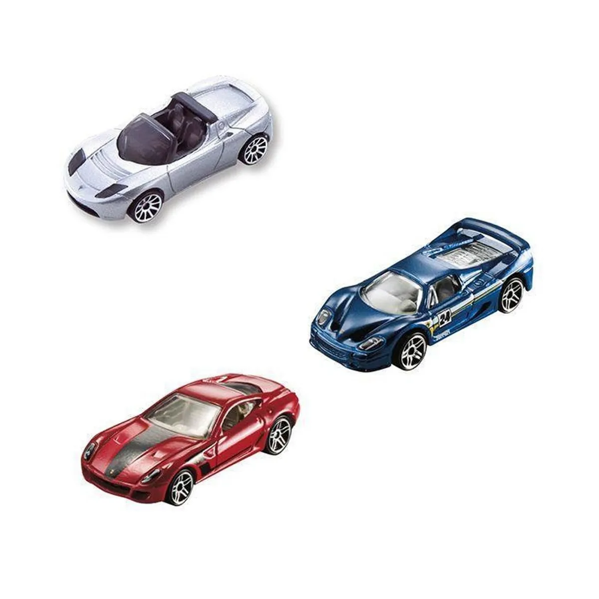 PACK X3 AUTOS DE JUGUETE HOT WHEELS DIECAST PAQUETE SORPRESA ALEATORIO - 5