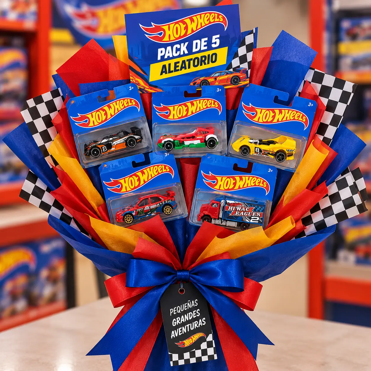PISTA HOT WHEELS JUGUETE PAQUETE 5 1806 - 1