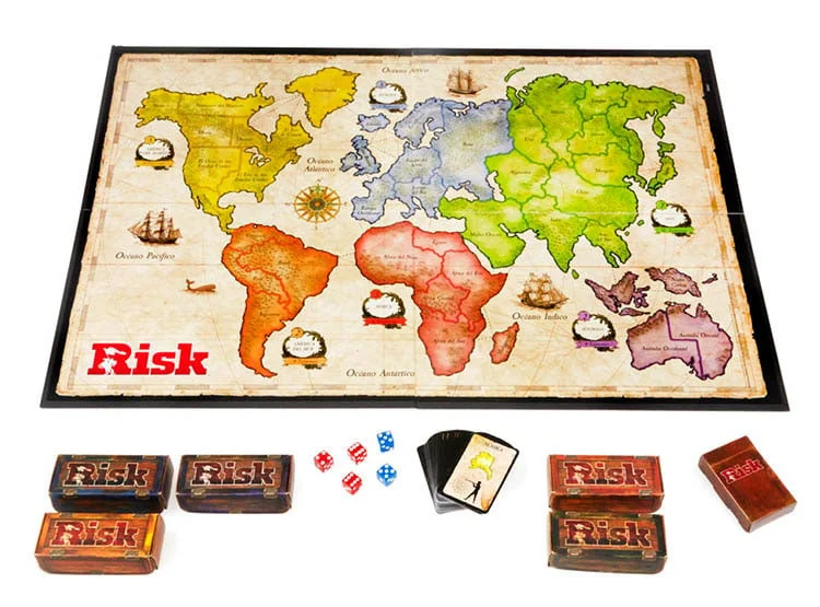 JUEGO MESA HASBRO CLSICO RISK - 2
