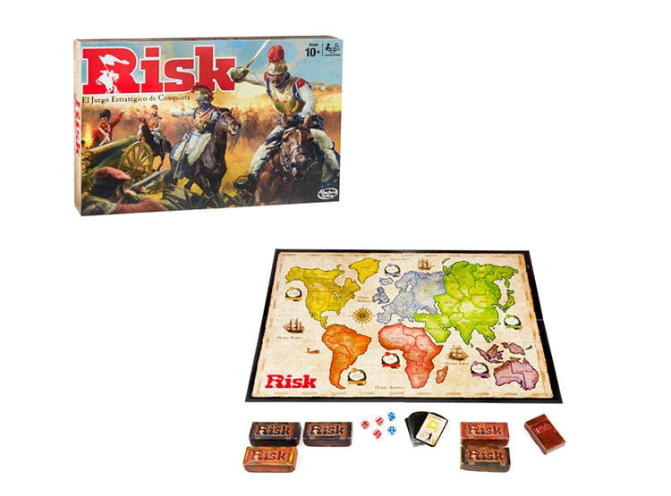 JUEGO MESA HASBRO CLSICO RISK - 1