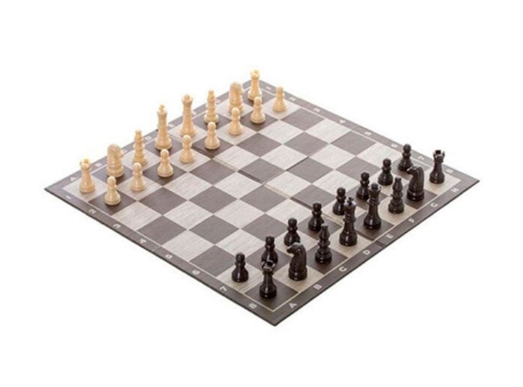 SET CARDINAL 6038107 PACK X 3 JUEGOS MESA DAMAS + AJEDREZ BACKGAMMON - 1