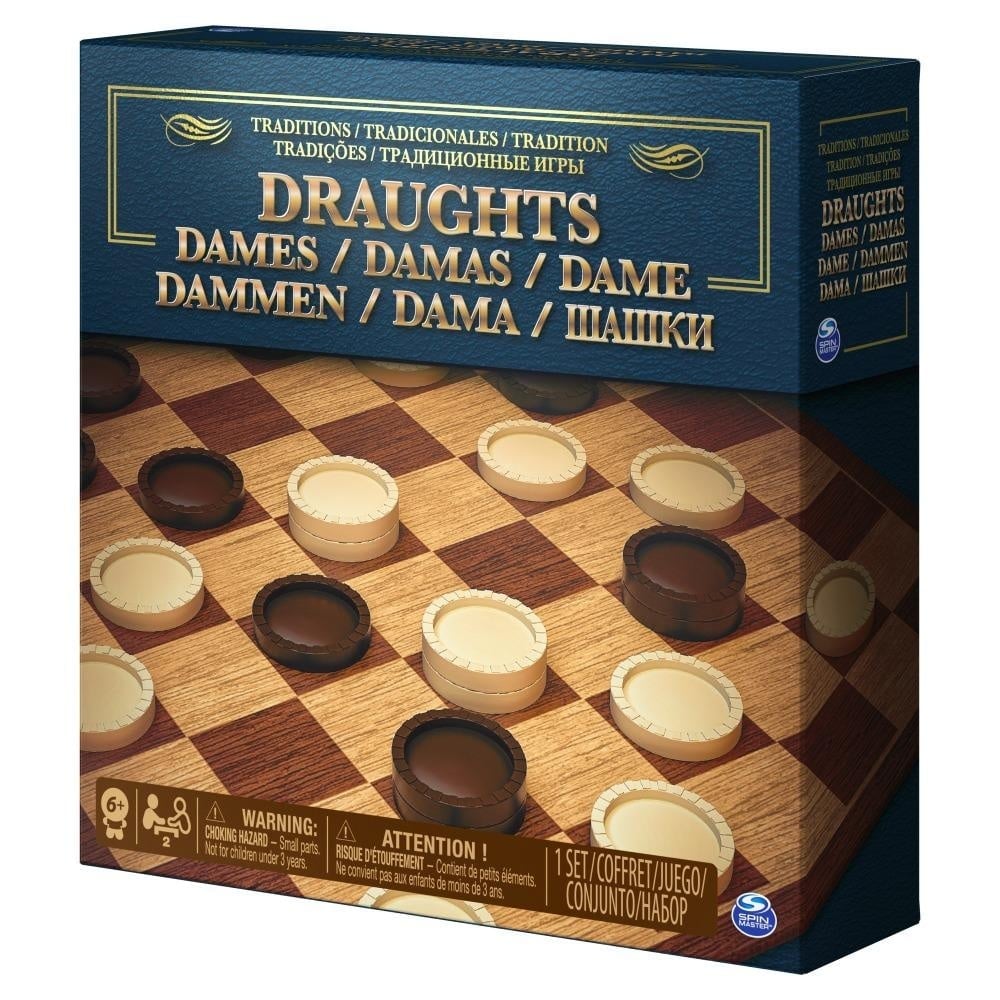 JUEGO DE MESA SPIN MASTER GAMES DAMAS - 1