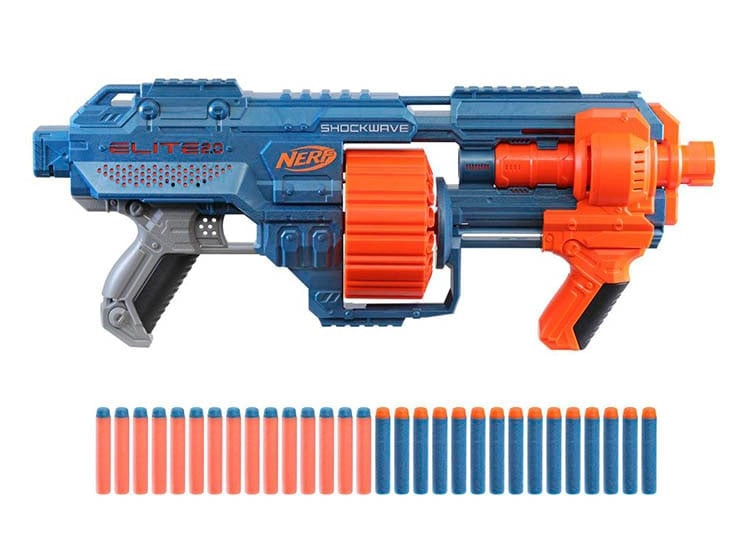 LANZADOR NERF BASIC NER ELITE NUEVO SHOCKWAVE ANTES SURGEFIRE 2