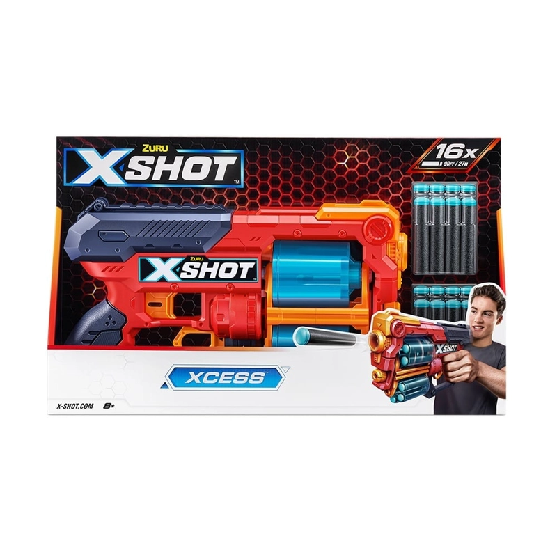 JUEGO DE MESA X-SHOT 36436 XSHOT LANZADOR DARDOS XCESS - 5