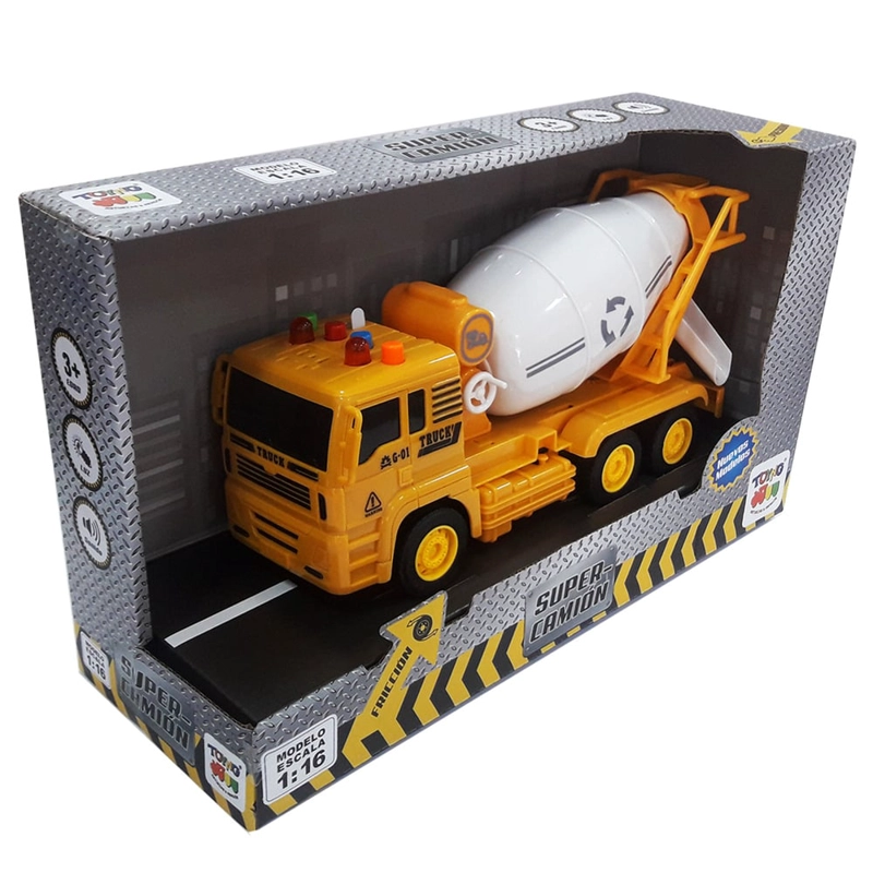 CAMION TOYNG ESC 116 JUGUETE ESC. FRICC. CLUZ Y SONIDO - 3
