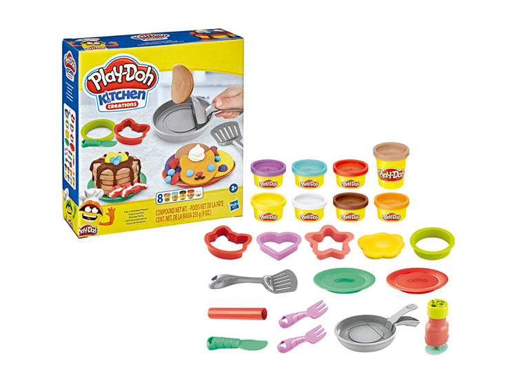 MASAS PLAY-DOH F1279 Y PLASTILINAS PLAY DOH KITCHEN CREATIONS DELICIOSOS DESAYUNOS - 1
