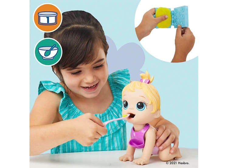 MUÑECA BABY ALIVE LIL FEATURES BLD - 2