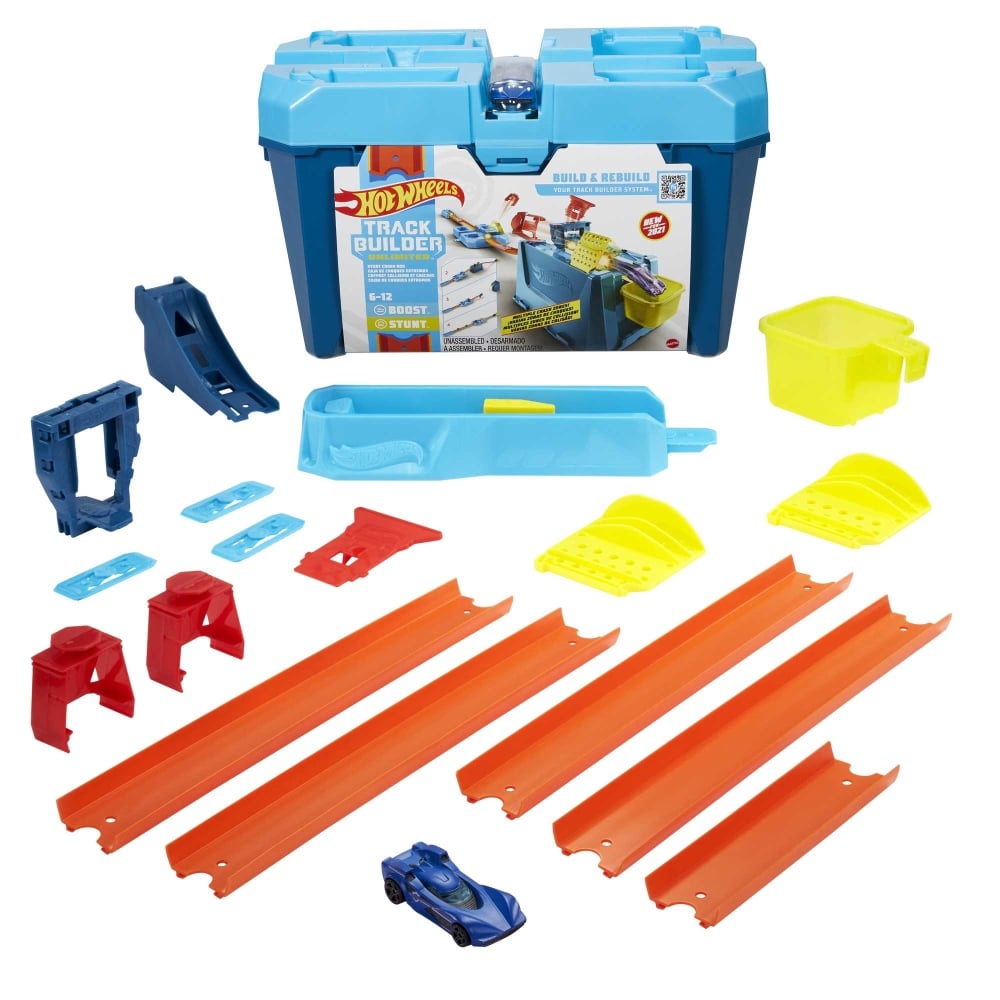 PISTA HOT WHEELS GVG09 JUGUETE CAJA CHOQUES EXTREMOS - 2
