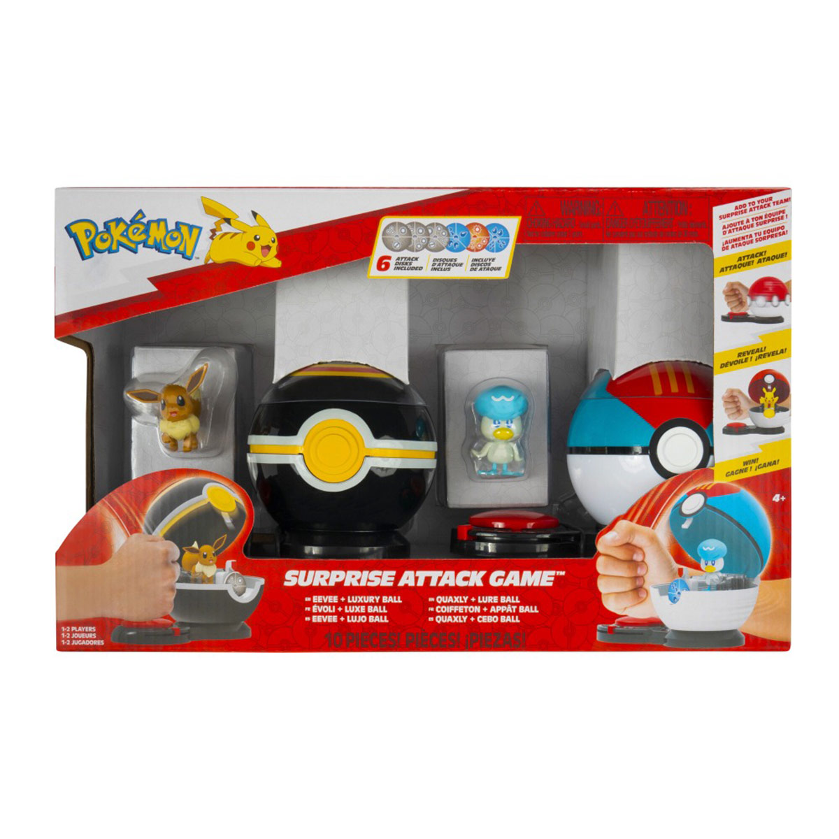 SET DE JUEGO ATAQUE SORPRESA POKEMON - 2