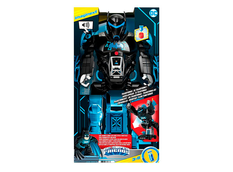 Parti Di Ricambio Imaginext - Figura Batman Per Super Friends RC Transforming Batbot (Modello DYH09) - 2