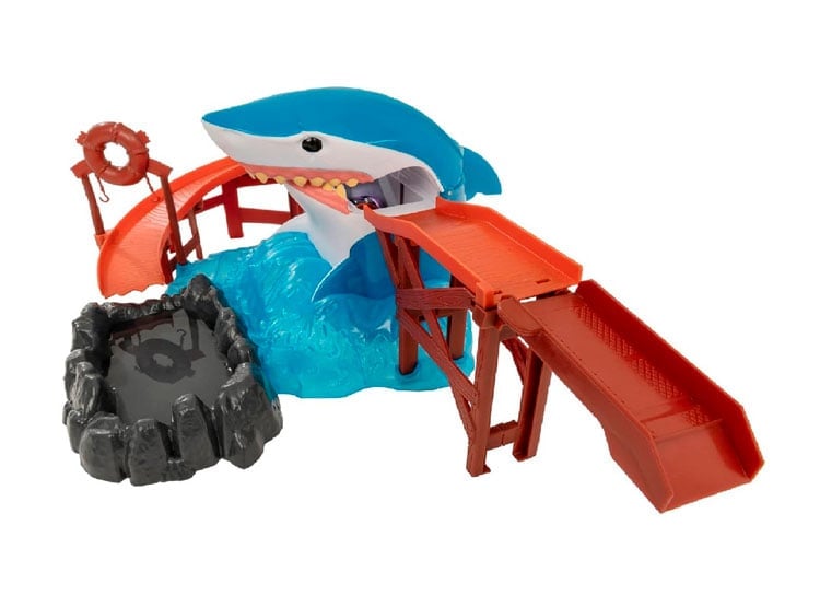 SET TEAMSTERZ PLAYSET COLOR CHANGE JUEGOS TIBURN 1 AUTITO - 2