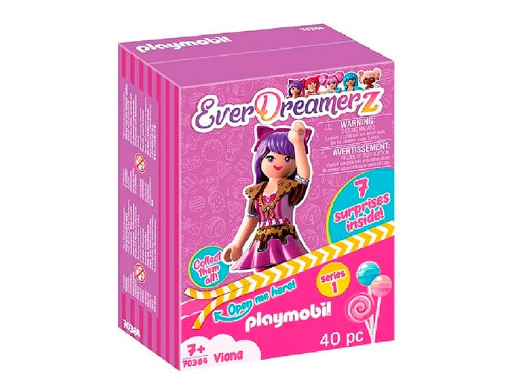MUÑECA STRAWBERRY EXHIBIDOR EVERDREAMERZ PLAYMOBIL X 15 UND - 2