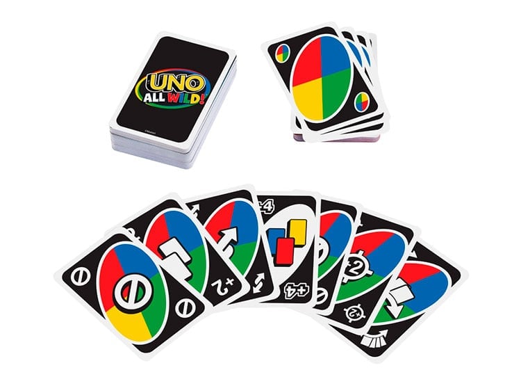 UNO JUEGO DE CARTAS ALL WILD PARA NIÑOS DE 7 AÑOS EN ADELANTE - 1