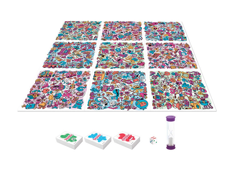 JUEGO MESA HASBRO F2564 PICTUREKA CLASSIC - 2