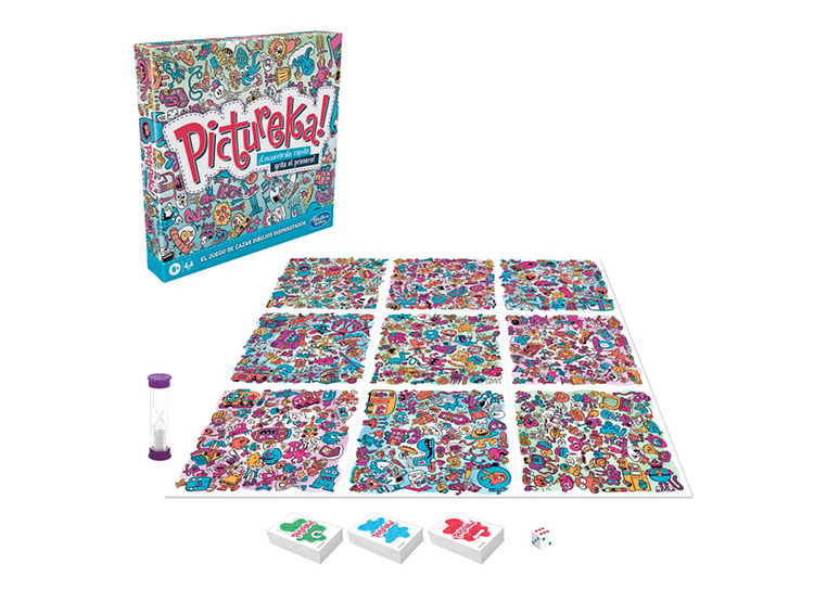 JUEGO MESA HASBRO F2564 PICTUREKA CLASSIC - 1