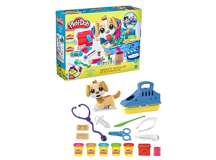 MASAS PLAY DOH VETERINARIO CUIDADOSO VET AND CARRY - 1