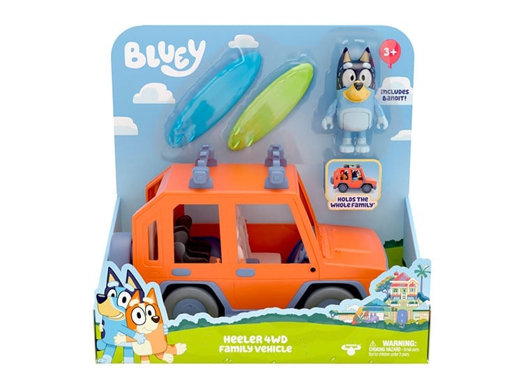 VEHICULO FAMILIAR BLUEY 13018 CON FIGURA - 2