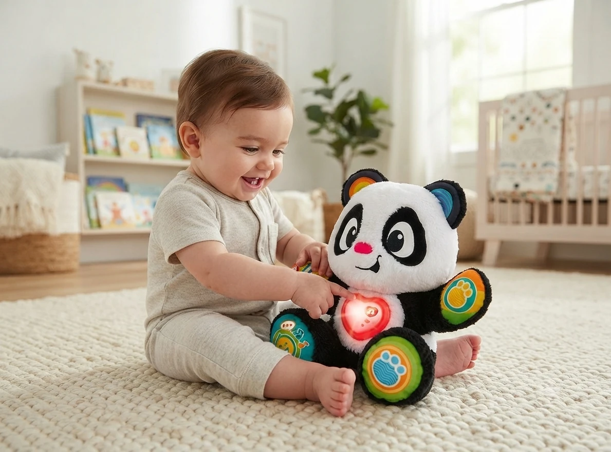 JUGUETE BEBÉ WINFUN APRENDE CONMIGO PANDA PAL - 1