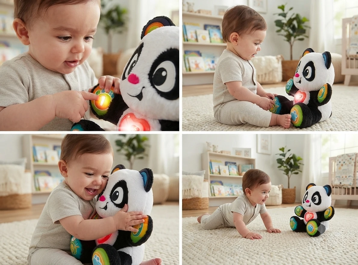 JUGUETE BEBÉ WINFUN APRENDE CONMIGO PANDA PAL - 2