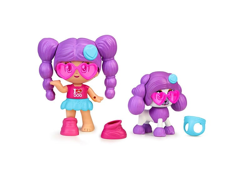 MUÑECA PINYPON MASCOTA LILA MI Y YO - 2