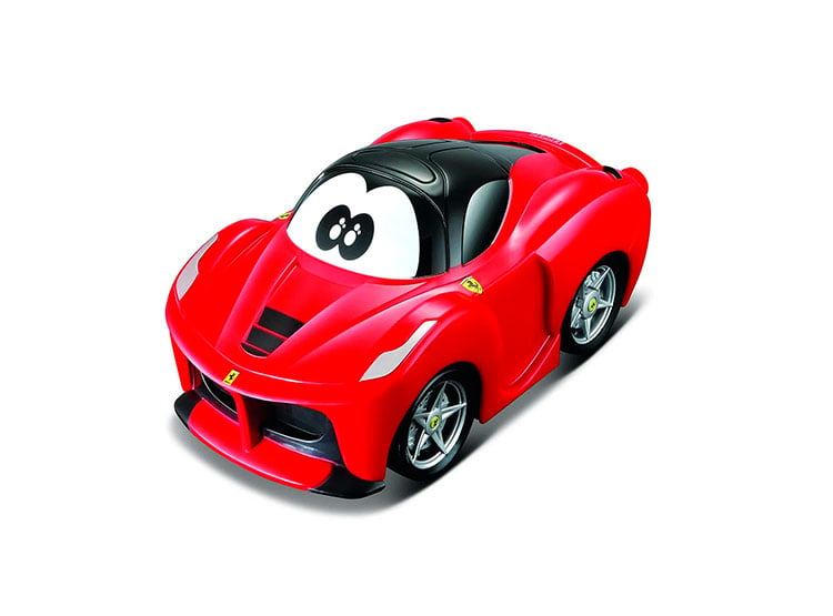 AUTO STRAWBERRY VUELTAS EN U JUGUETE BEBE BB JUNIOR FERRARI GIROS - 1