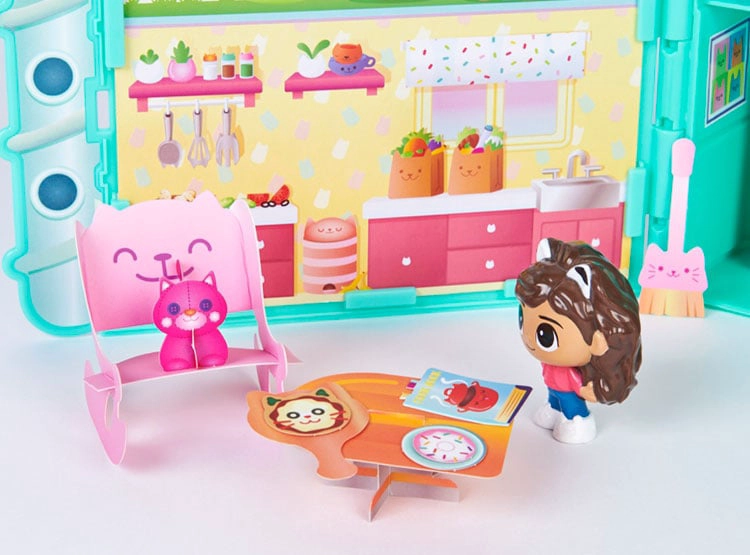 SET JUEGO GABBYS DOLLHOUSE PEQUENA CASA - 5