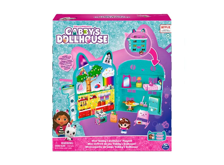 SET JUEGO GABBYS DOLLHOUSE PEQUENA CASA - 6