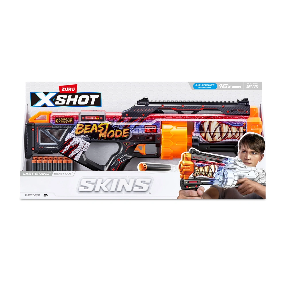 LANZADOR DE DARDOS SKINS LAST STAND X-SHOT - 2