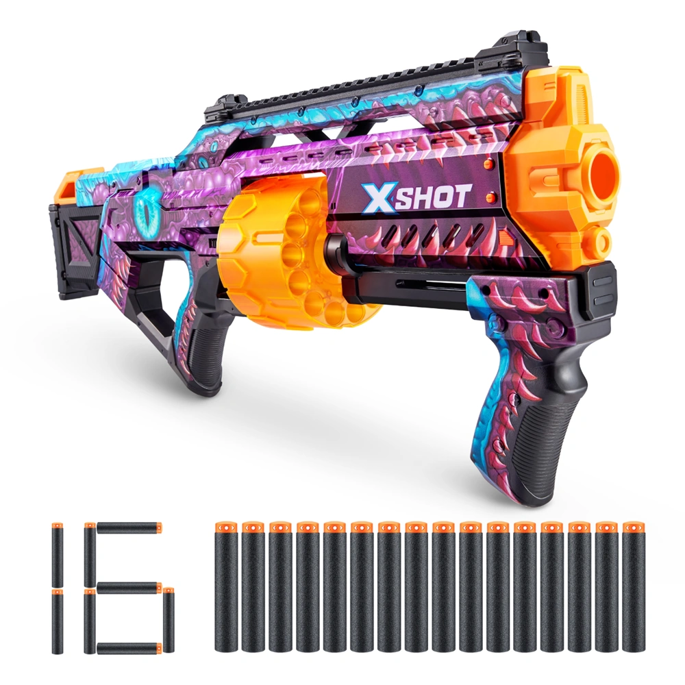 LANZADOR DE DARDOS SKINS LAST STAND X-SHOT - 13