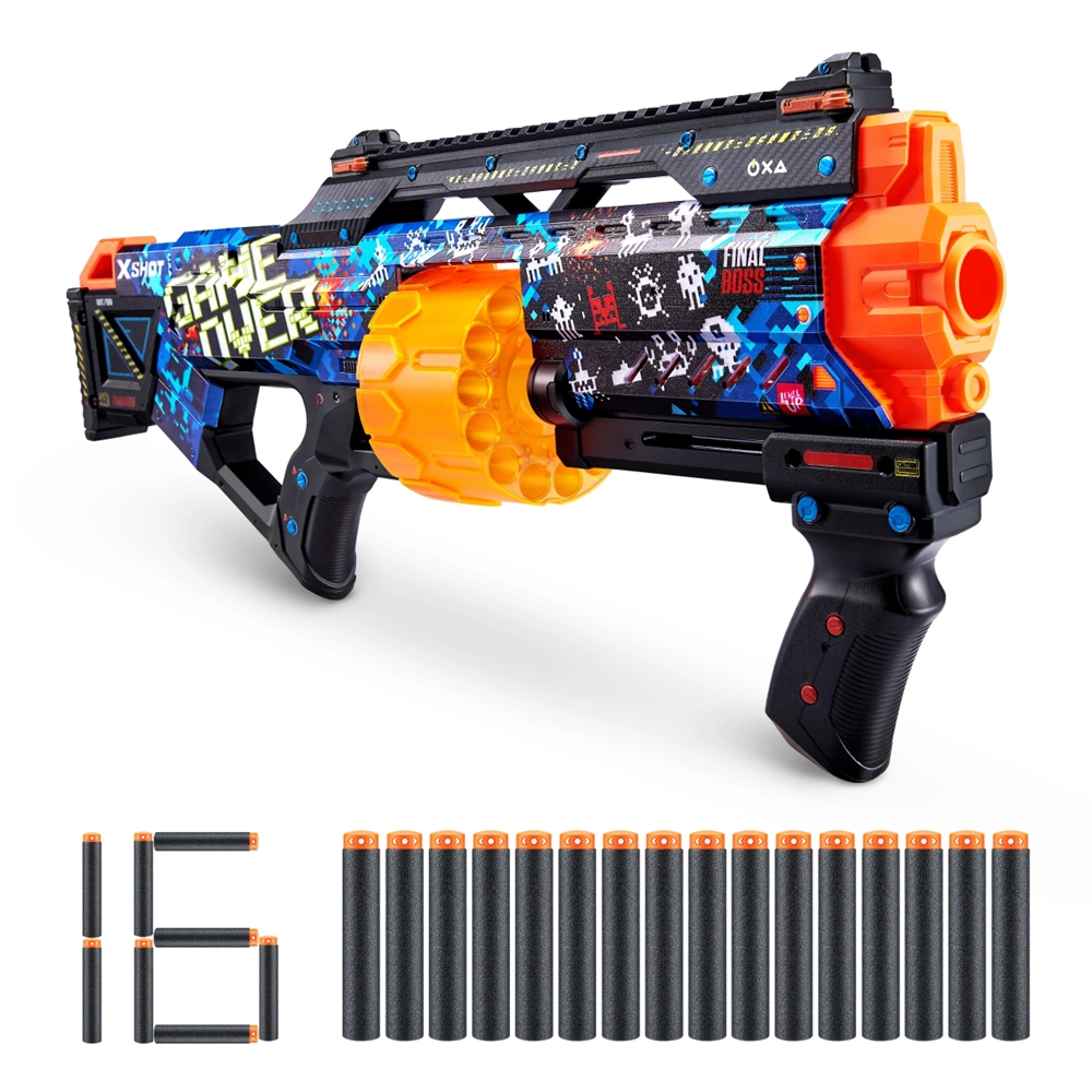 LANZADOR DE DARDOS SKINS LAST STAND X-SHOT - 15
