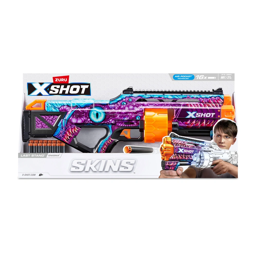 LANZADOR DE DARDOS SKINS LAST STAND X-SHOT - 3