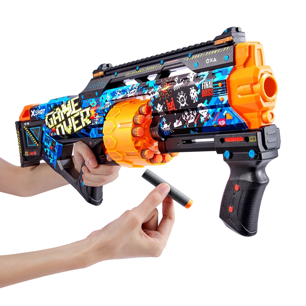 LANZADOR DE DARDOS SKINS LAST STAND X-SHOT - 10