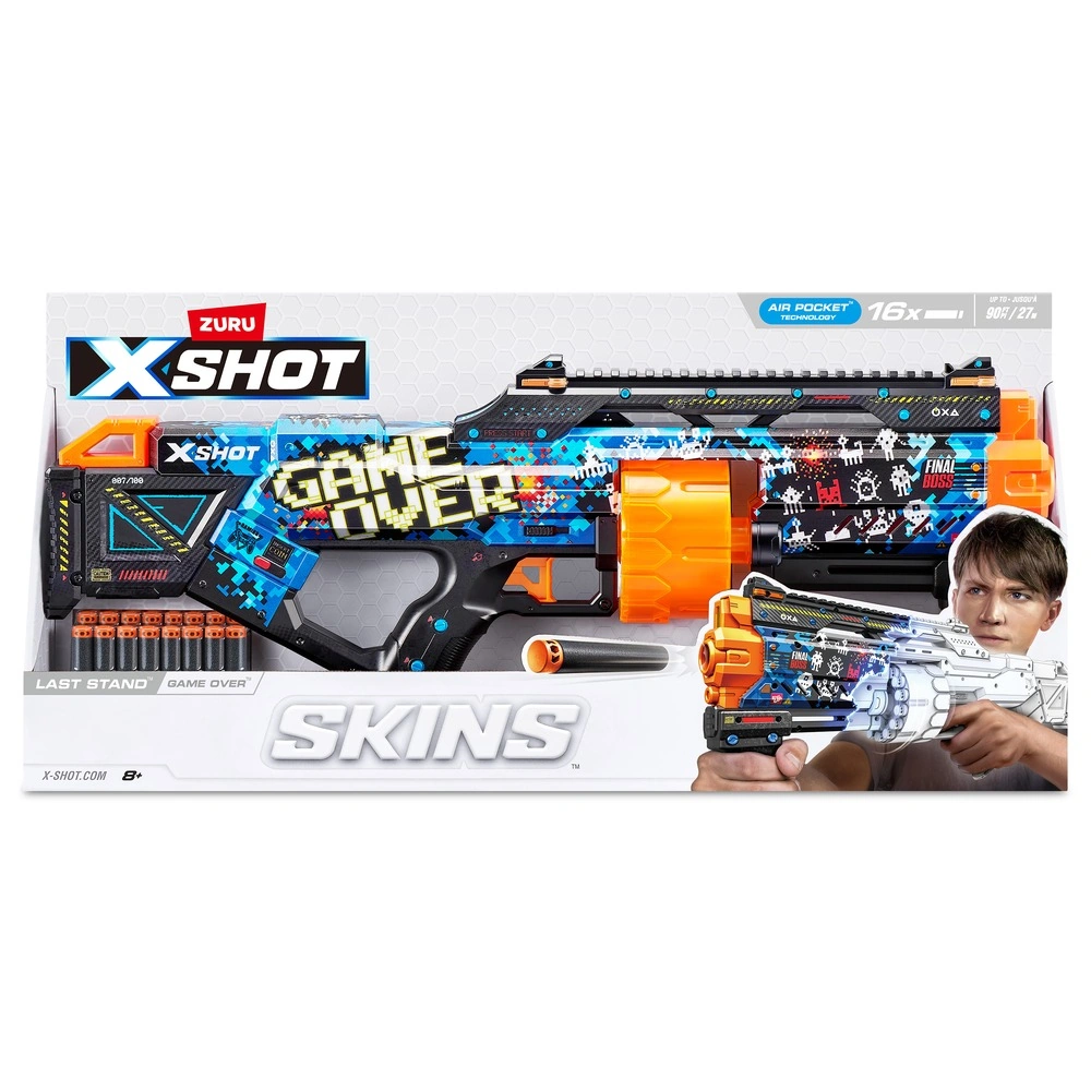 LANZADOR DE DARDOS SKINS LAST STAND X-SHOT - 1