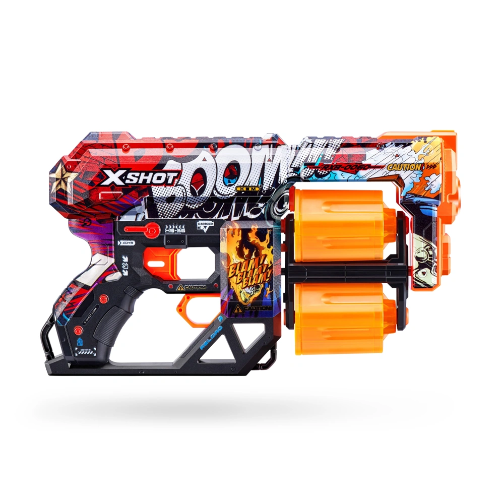LANZADOR DE DARDOS SKINS DREAD  X-SHOT - 10
