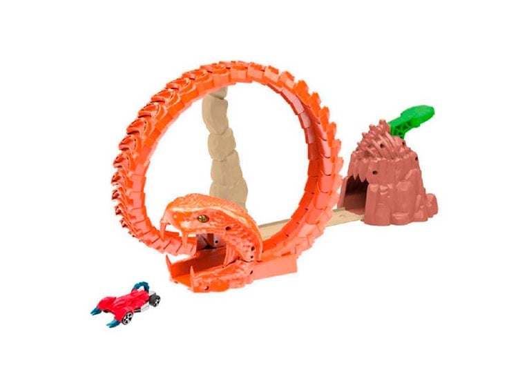 SET TEAMSTERZ 1417436 BEAST MACHINES PISTA ATAQUE SERPIENTE + 1 AUTO - 2