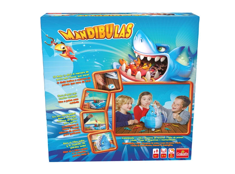 JUEGO DE MESA GOLIATH 330721 PESCA MANDIBULAS - 3