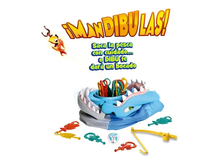 JUEGO DE MESA GOLIATH 330721 PESCA MANDIBULAS - 5