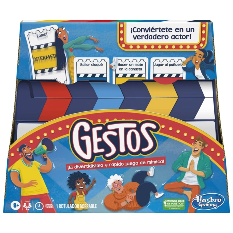 JUEGO MESA HASBRO F6421 GUESSTURES REFRESH - 1