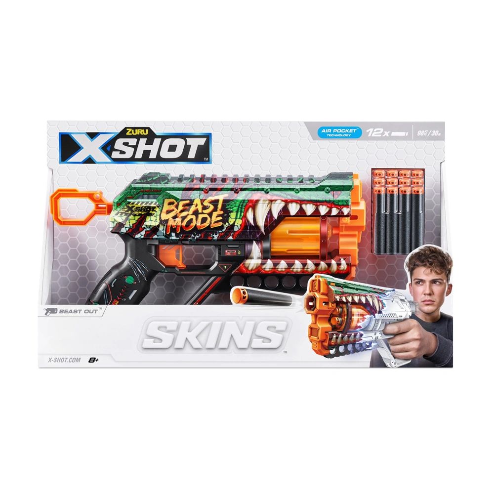 LANZADOR DE DARDOS SKINS GRIEFER  X-SHOT - 1
