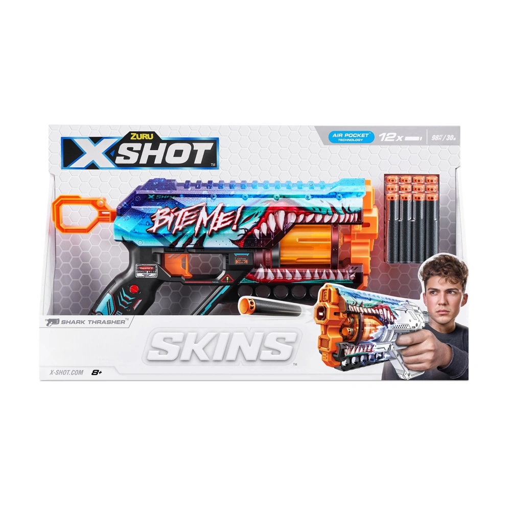 LANZADOR DE DARDOS SKINS GRIEFER  X-SHOT - 2
