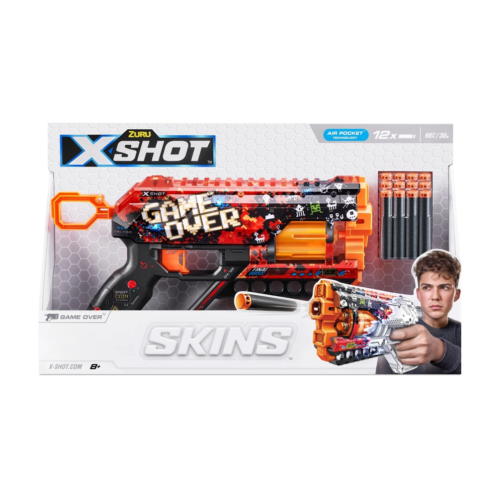 LANZADOR DE DARDOS SKINS GRIEFER  X-SHOT - 3