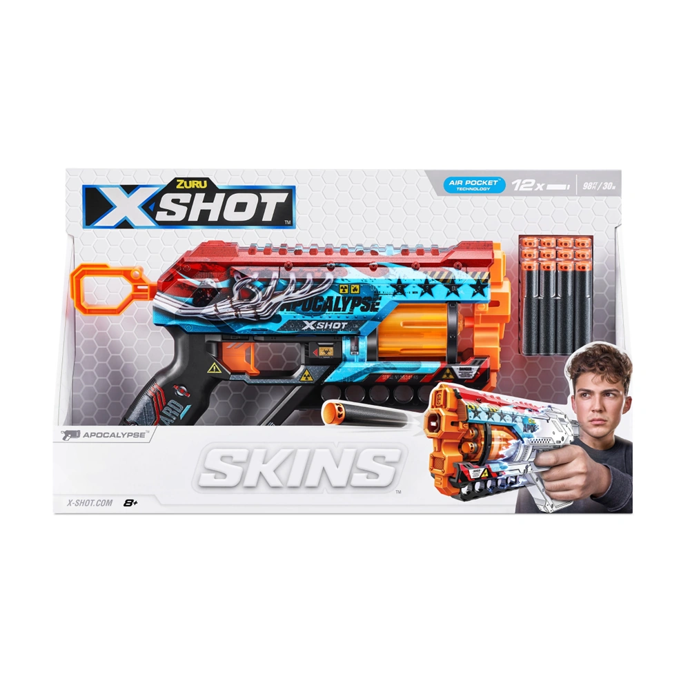 LANZADOR DE DARDOS SKINS GRIEFER  X-SHOT - 4