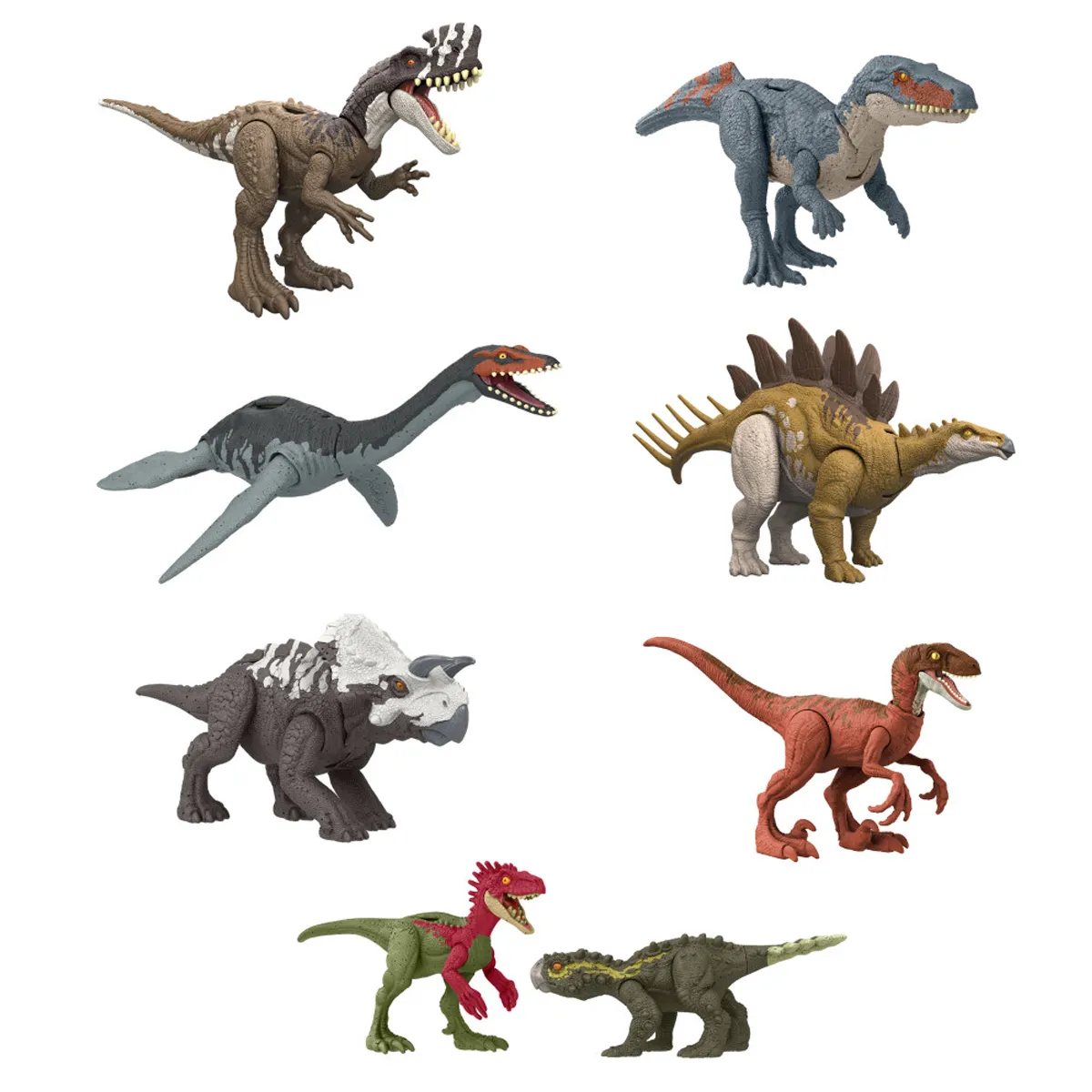 Jurassic World Pacchetto Pericolo Rauisuchus - Dinosauro Giocattolo Per Bambini 4+ Con Realtà Aumentata