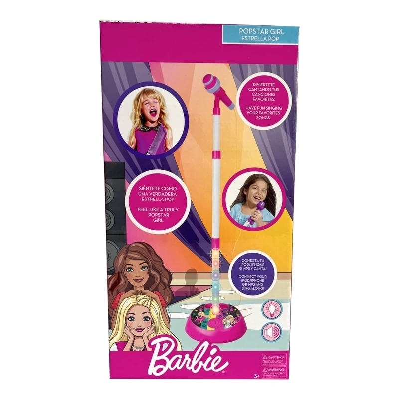 JUGUETE ELECTRÓNICO BARBIE MICROFONO - 3