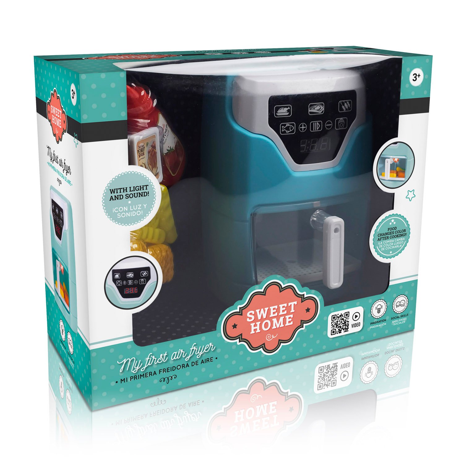 JUEGO COCINA STRAWBERRY FREIDORA AIRE SW074 - 1