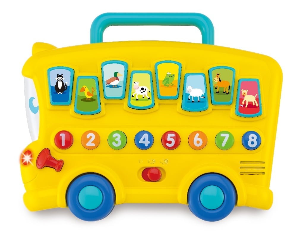 JUGUETE BEBÉ WINFUN JUEGUETE ANIMAL SOUNDS BUS 676 - 2