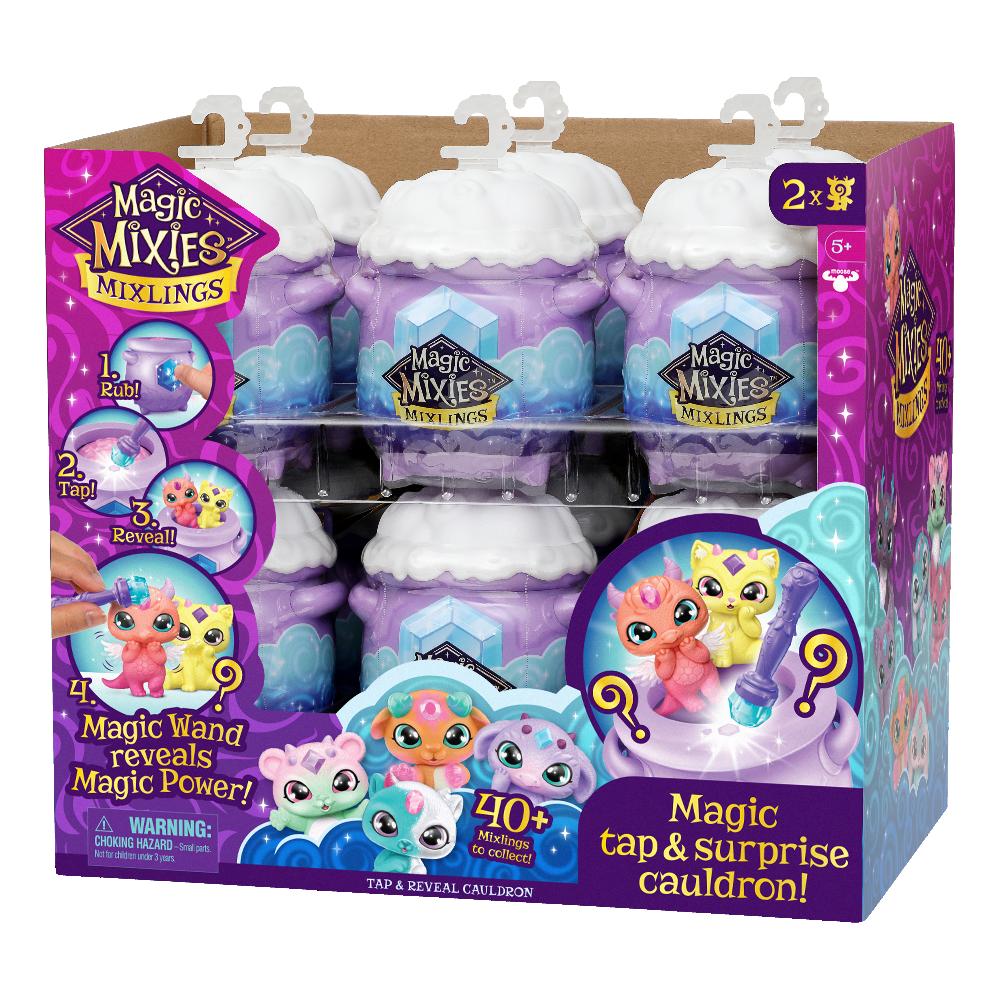 Unboxing Magique Jouet Magis Mixies – Chaudron Magique Avec Poupées à Collectionner – 30 Mixlings, 4 équipes – Unboxing Surprise – Enfant 3 Ans Et – Cadeau Magique Jouet Magique