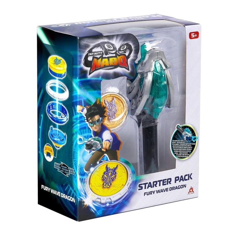 INFINITY NADO SERIE 6 STARTER PACK - 4 MODELOS - 8